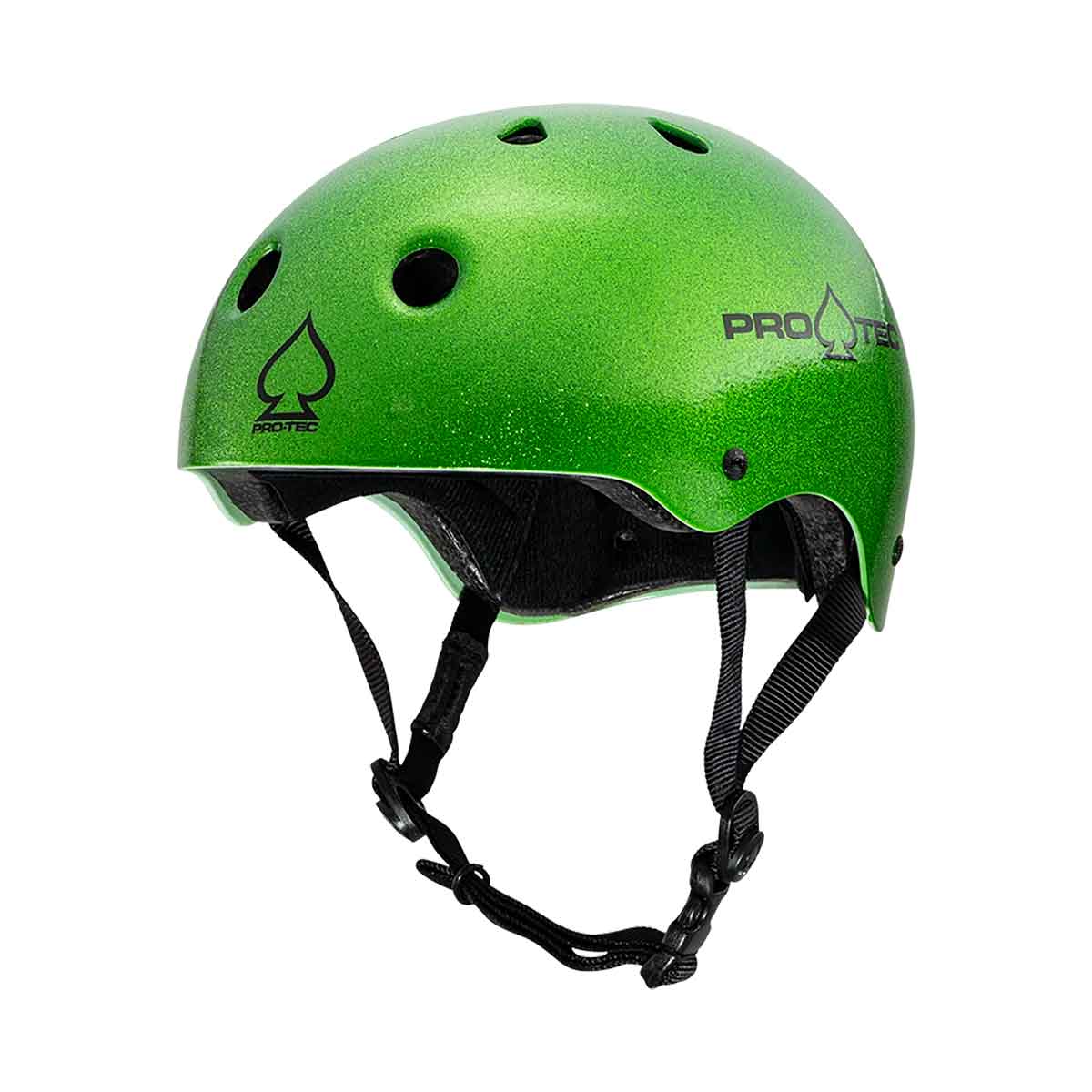 Green Flake Pro-Tec Classic Skateboard Helmet 