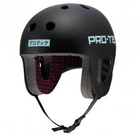 Pro-Tec Sky Brown Classic Full Cut Helmet - Matte Black