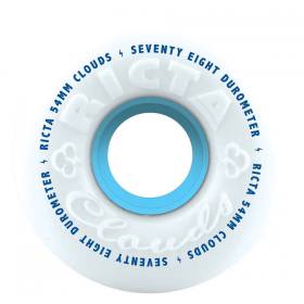 54mm 78a Ricta Clouds Wheels - White/Blue