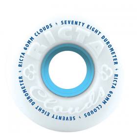60mm 78a Ricta Clouds Wheels - White/Blue