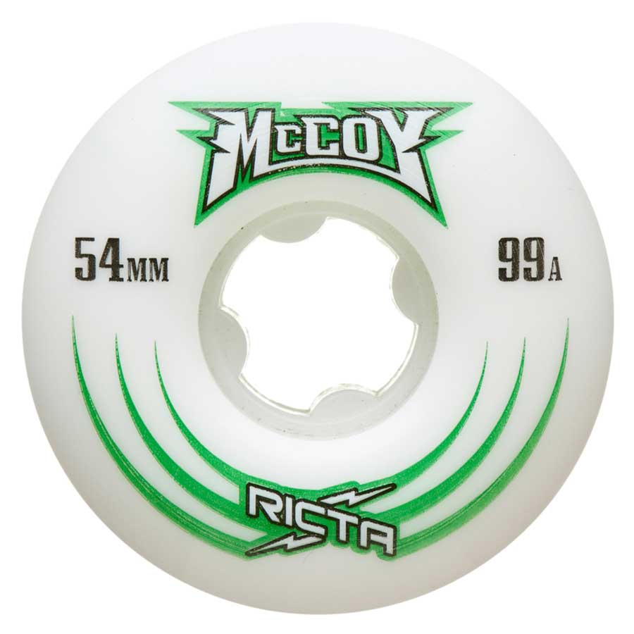 54mm 99a Ricta Maurio McCoy Pro Slim Wheels - White