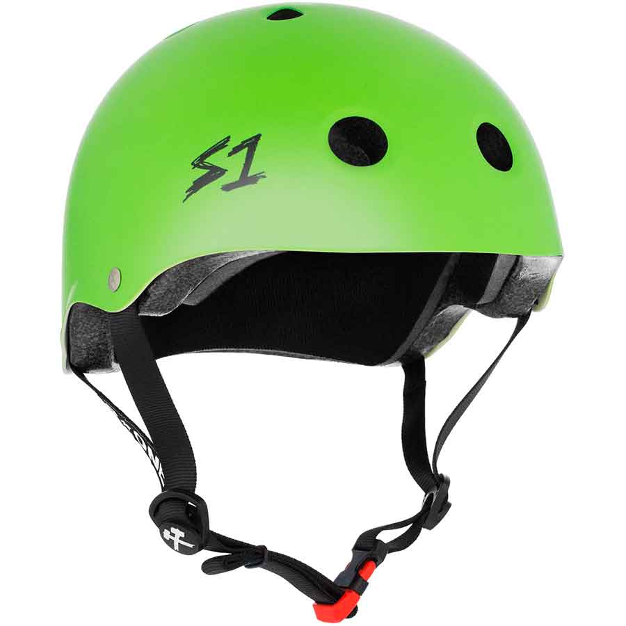 S1 Mini Lifer Helmet - Matte Bright Green | SoCal Skateshop