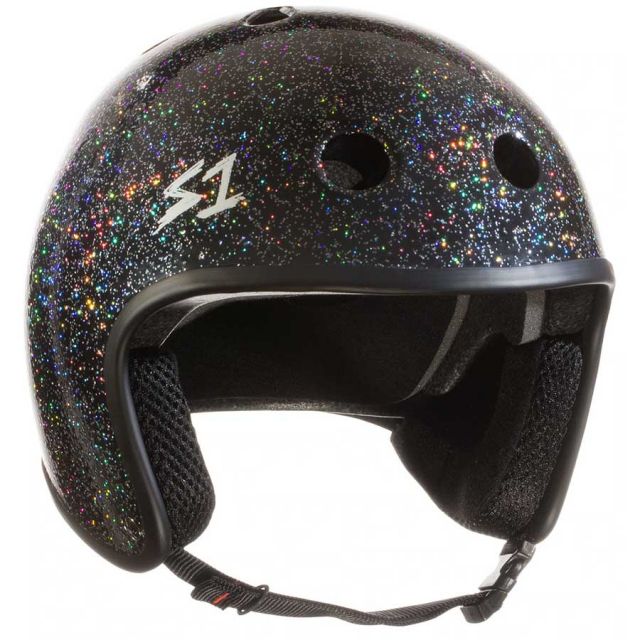 S1 Lifer Helmet Black Gloss Glitter 