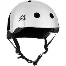 S1 Lifer Helmet - Gloss Silver Mirror