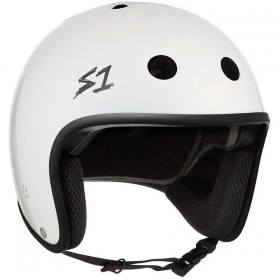 S1 Retro Lifer Helmet - Gloss White