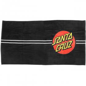 Santa Cruz Classic Dot Towel - 32.5" x 64" Black