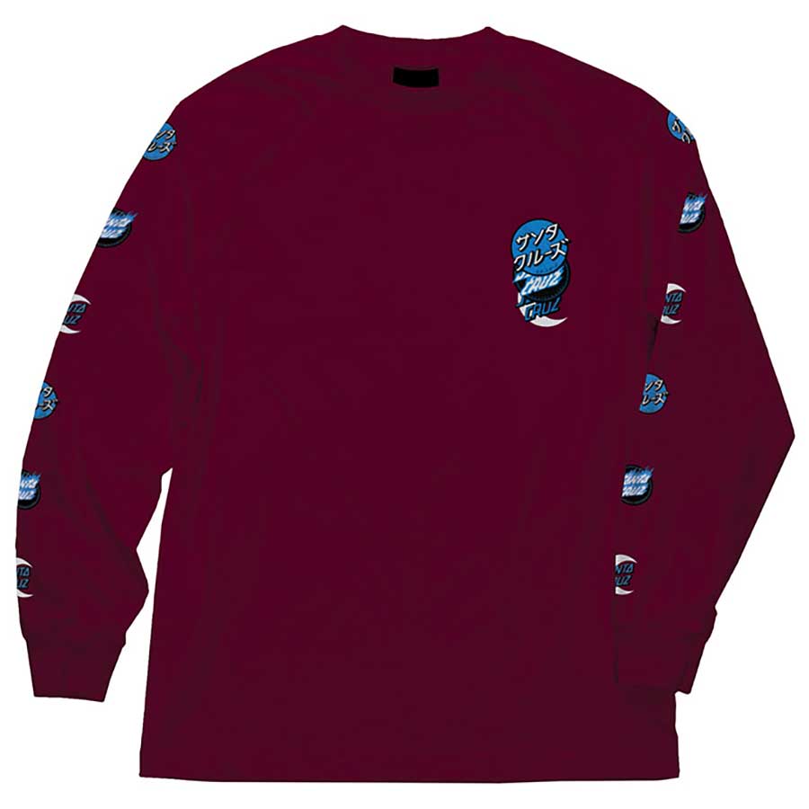Santa Cruz Group Dot Long Sleeve T 