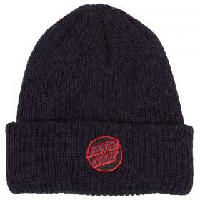 Santa Cruz Missing Dot Long Shoreman Beanie - Navy