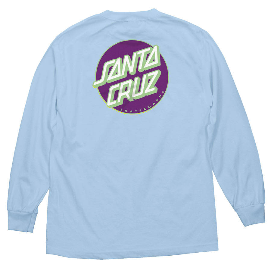 light blue santa cruz sweatshirt