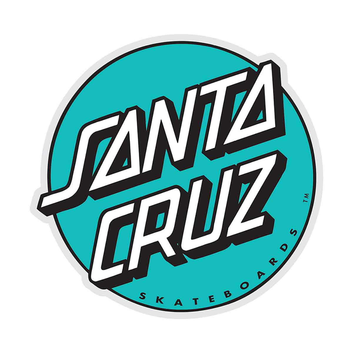 Official Santa Cruz Skateboards Decal Sticker OTHER DOT 6" 