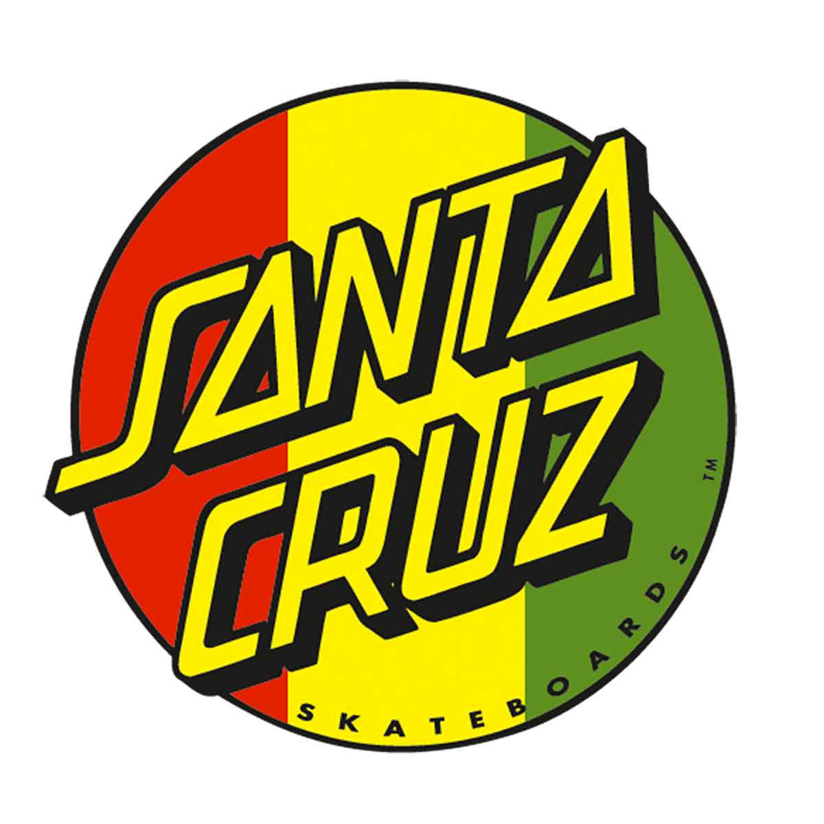 3" Santa Cruz Contra Dot Skateboard Sticker Decal New Free Shipping 