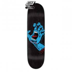 8.6x31.95 Santa Cruz Screaming Hand Deck - Matte Black