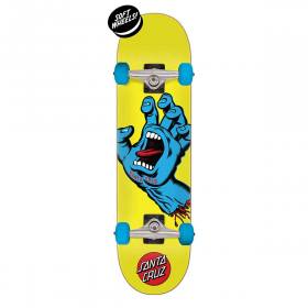 Santa Cruz Complete Skateboard en mousse /à main Teal//jaune 8,0