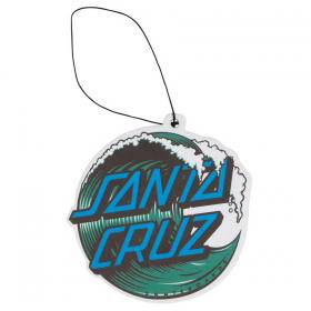 Santa Cruz Wave Dot Air Freshener - Blue/Multi