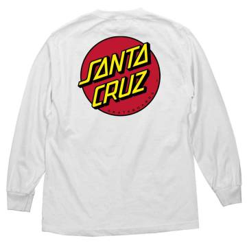 Santa Cruz Classic Dot T-Shirt - Athletic Heather Grey