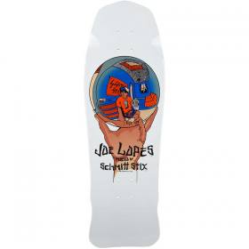 9.75x30.5 Schmitt Stix Joe Lopes Crystal Ball Re-Issue Concave Deck - White Dip