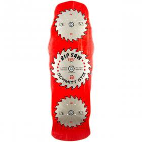 10x30 Schmitt Stix RipSaw Re-Issue Concave Deck - Red Stain