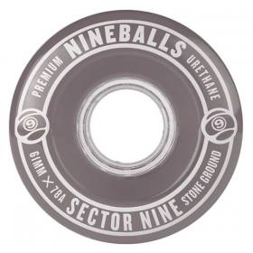 61mm 78a Sector 9 Nine Balls Cruiser Wheels - Smoke