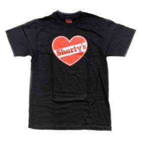 Shorty's Heart T-Shirt - Black