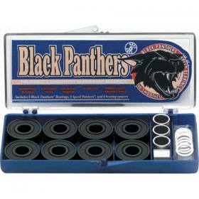 Shorty's Abec-5 Black Panther Bearings W/Spacers