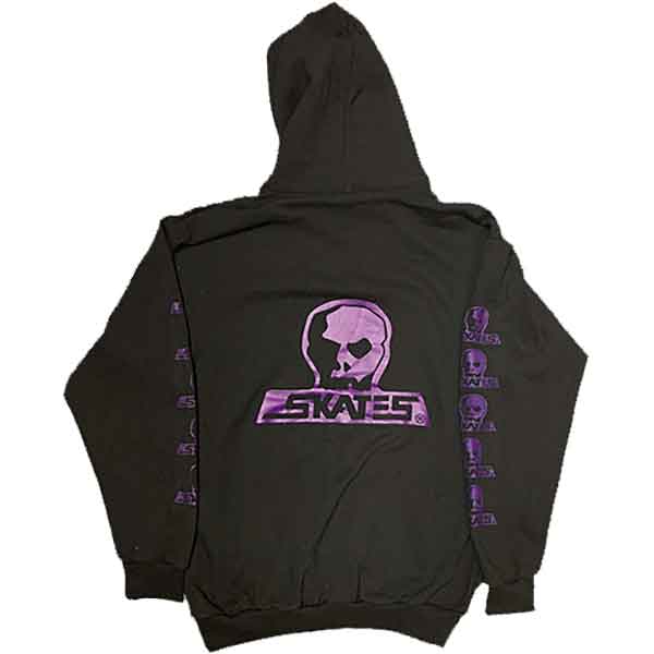 black purple hoodie