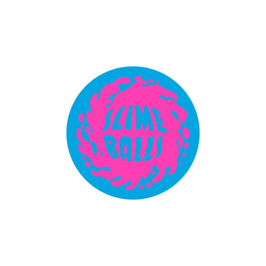 Sticker Santa Cruz Slime Balls Logo Clear 4 X 4