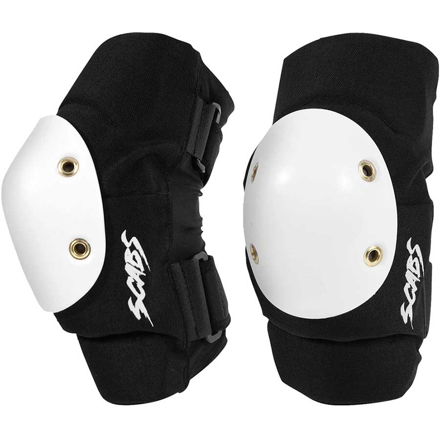 Smith Safety Gear Scabs Knee Pad Black/White Medium 