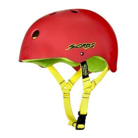 Smith Scabs Crown Soft Liner Helmet - Matte Red