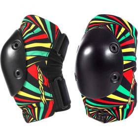 Smith Scabs Elite Elbow Pads - Hypno Rasta