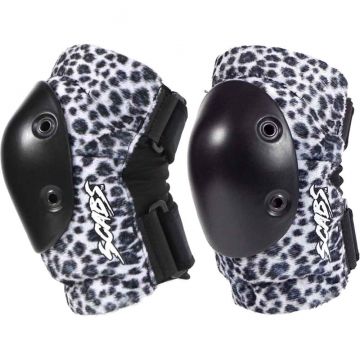 Smith Safety Gear Scabs ELITE ELBOW Skateboard Pads BROWN LEOPARD S/M 