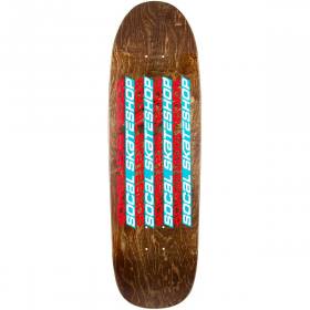 9x31.5 SoCal Vari Stripes GS5 Deck - Brown Stain