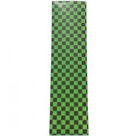 9x33 Socal Checker Griptape - Black/Green