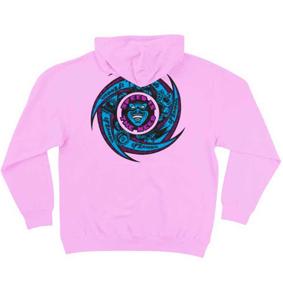 pink santa cruz hoodie