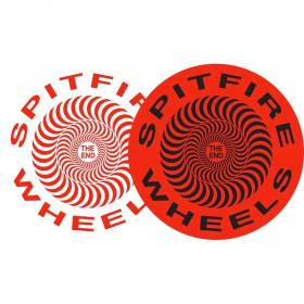 Spitfire Classic Sticker - 2.625" Assorted Colors