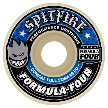 Spitfire Formula Four Floral Classic Skateboard Wheels - Teal