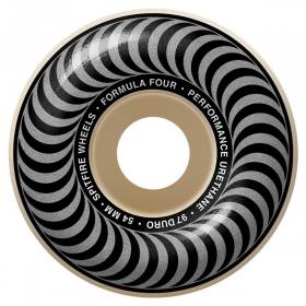 54mm 97a Spitfire Formula Four Classic Wheels - Natural