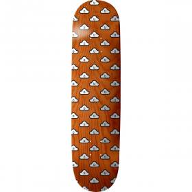 7.75x31.5 Thank You Tie Dye Woodgrain Logo Deck