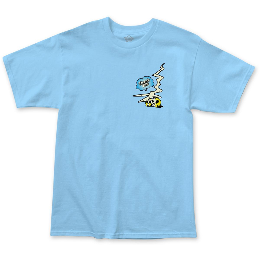 Thank You Stinker T-Shirt - Powder Blue | SoCal Skateshop