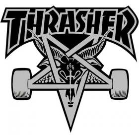 Thrasher Skategoat Big Board Sticker - 9" x 9"