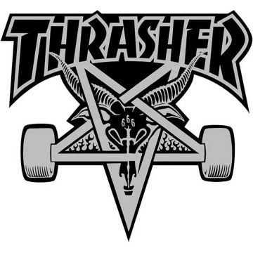 Thrasher Magazine 4 x 2 Diamond Stickers – 5150 Skate Shop