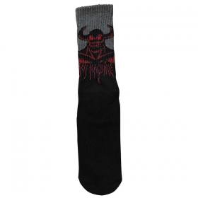 Toy Machine Hell Monster Crew Socks - Black