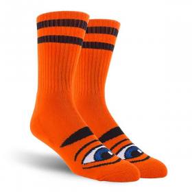 Toy Machine Sect Eye Crew Socks - Orange