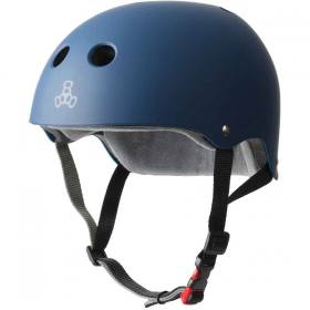 Triple 8 THE Certified Sweatsaver Helmet - Navy Rubber