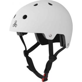 Triple 8 Dual Certified EPS Helmet - Matte White