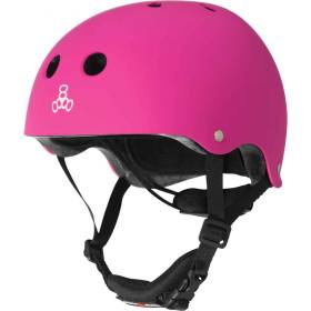Triple 8 Lil 8 Toddler EPS Helmet - Neon Pink Rubber