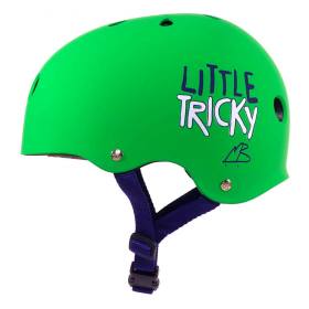 Triple 8 Little Tricky Jr. EPS Helmet - Matte Green