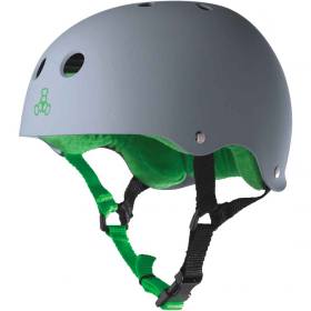 Triple 8 Sweatsaver Helmet - Carbon Rubber