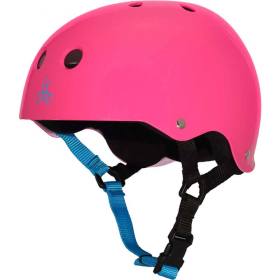 Triple 8 Sweatsaver Helmet - Glossy Neon Fuchsia