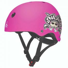 Triple 8 Lil 8 Staab Dual Certified Toddler Helmet - Matte Pink Rubber