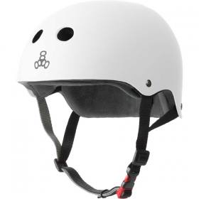 Triple 8 THE Certified Sweatsaver Helmet - Matte White